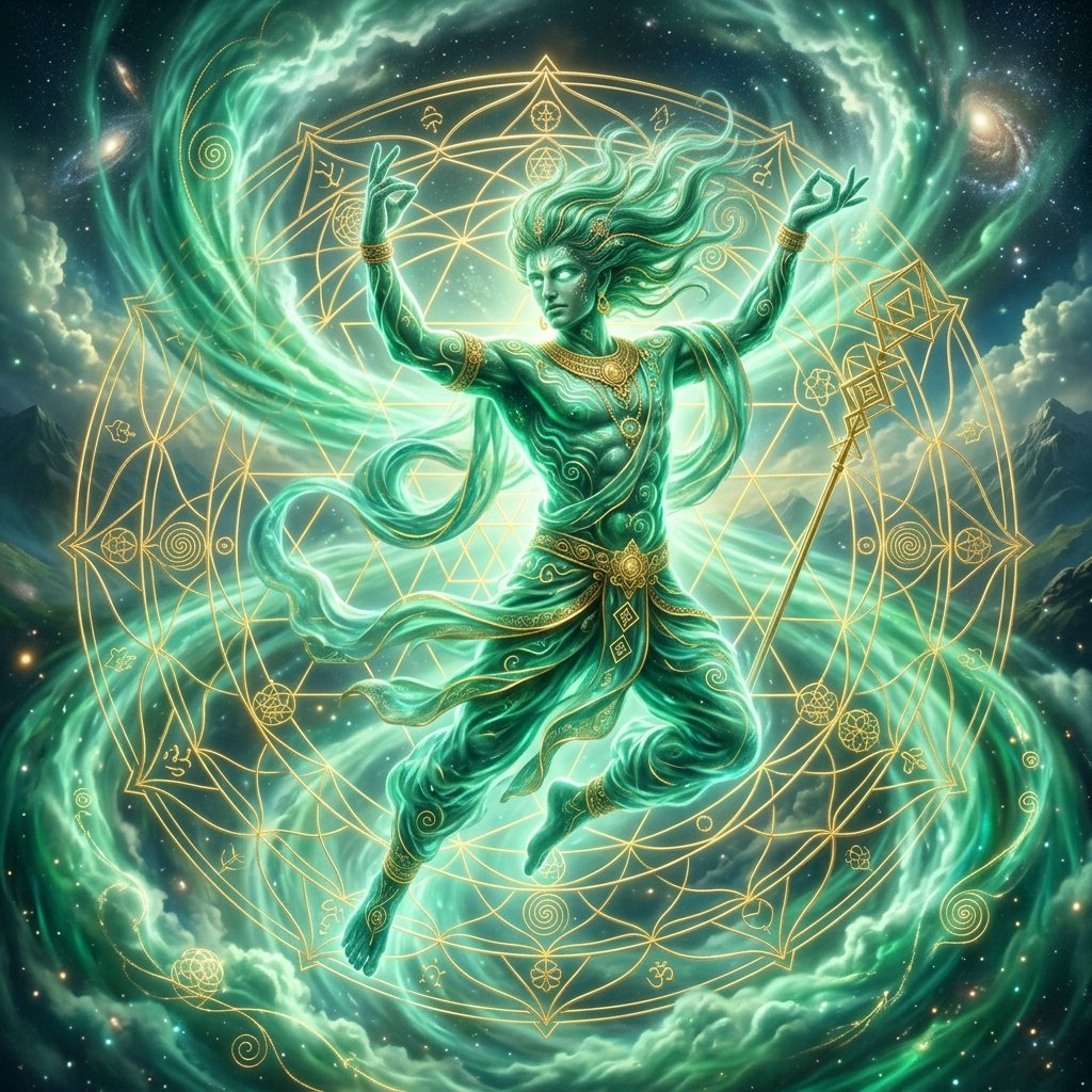 Air Element Vayu Sacred Art
