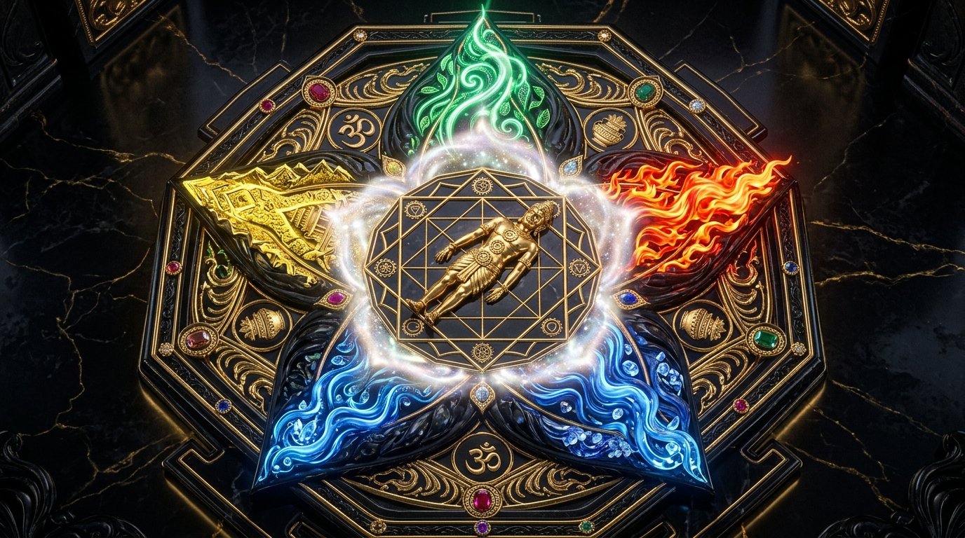 Maha Vastu 5 Elements Pancha Bhootas & 16 Energy Zones
